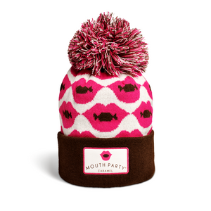 Mouth Party Winter Pom Pom Beanies